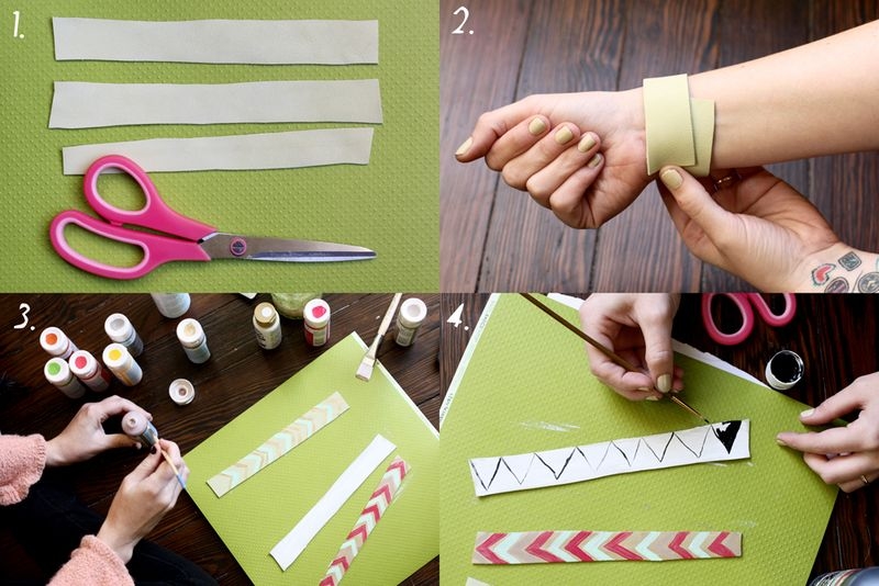 DIY Geometric Bracelet DIY Geometric Bracelet
