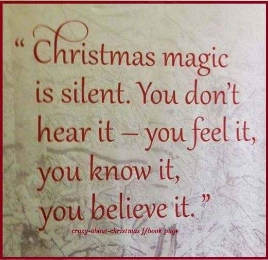 Christmas Magic Is Silent Pictures, Photos, and Images for Facebook