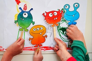 Monster puppets Monster puppets