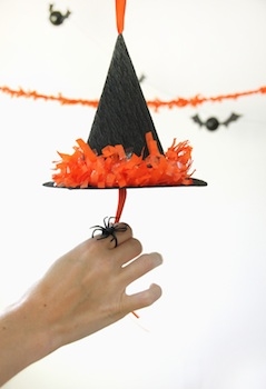 Witch hat pinatas