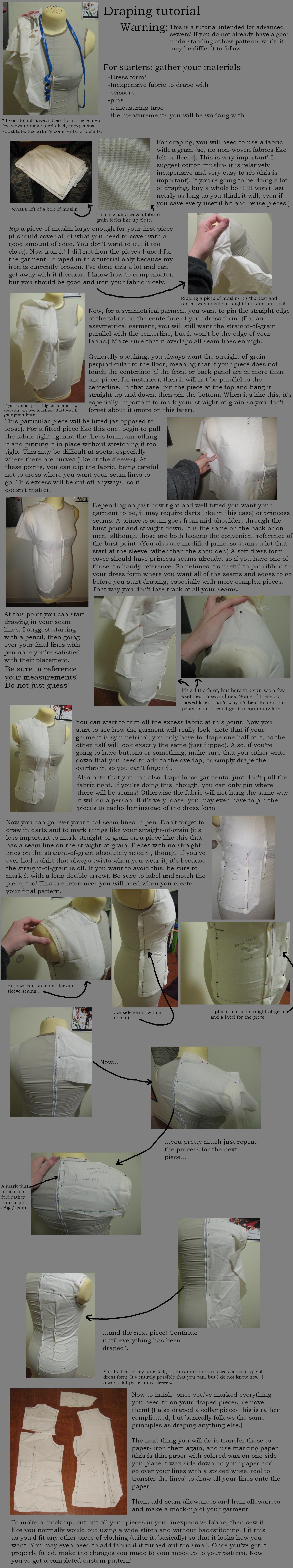 DIY Draping Tutorial DIY Draping Tutorial