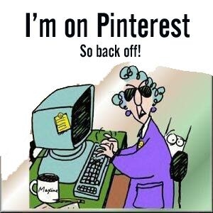im on pinterest so back off