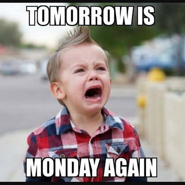 Crying Boy Tomorrow Is Monday Again Quote Pictures Photos And Images For Facebook Tumblr Pinterest And Twitter