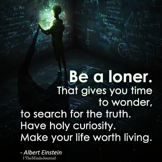 Be A Loner Pictures, Photos, and Images for Facebook, Tumblr, Pinterest