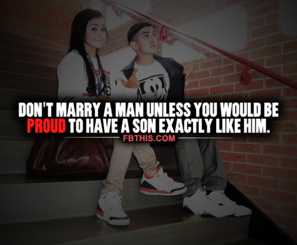 Marry A Man