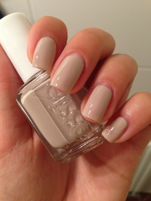 Essie nude nails