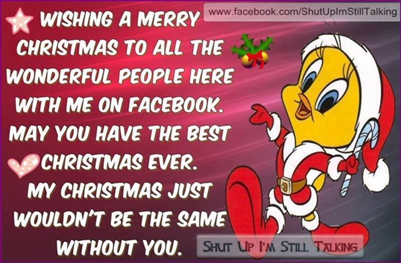 Tweety Merry Christmas Wish Pictures, Photos, and Images for Facebook