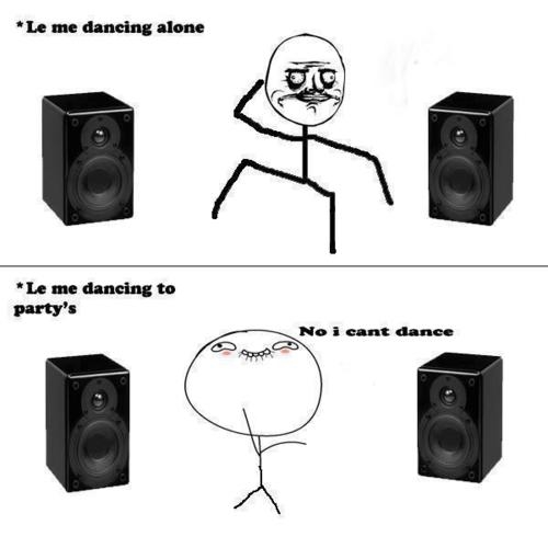 Le me dancing Le me dancing