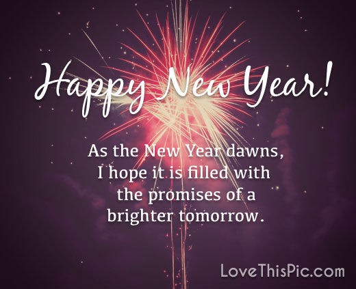 As The New Year Dawns Pictures, Photos, and Images for Facebook, Tumblr