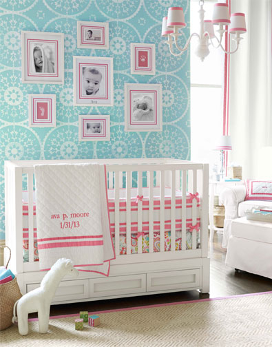 Modern geometric nursery Modern geometric nursery