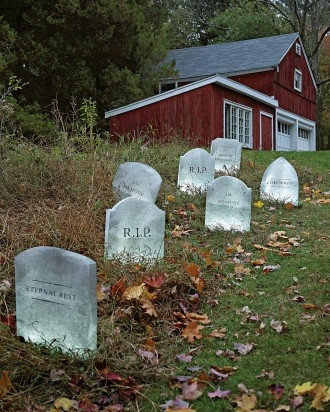 Tombstone decorations