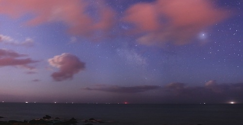 Glowing stars