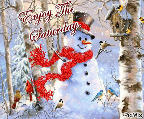 Snowman Saturday Wish Pictures, Photos, and Images for Facebook, Tumblr