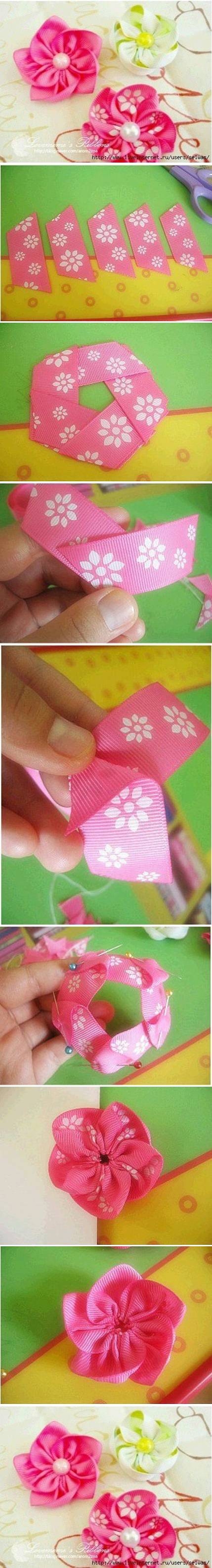 DIY Tape Flowers