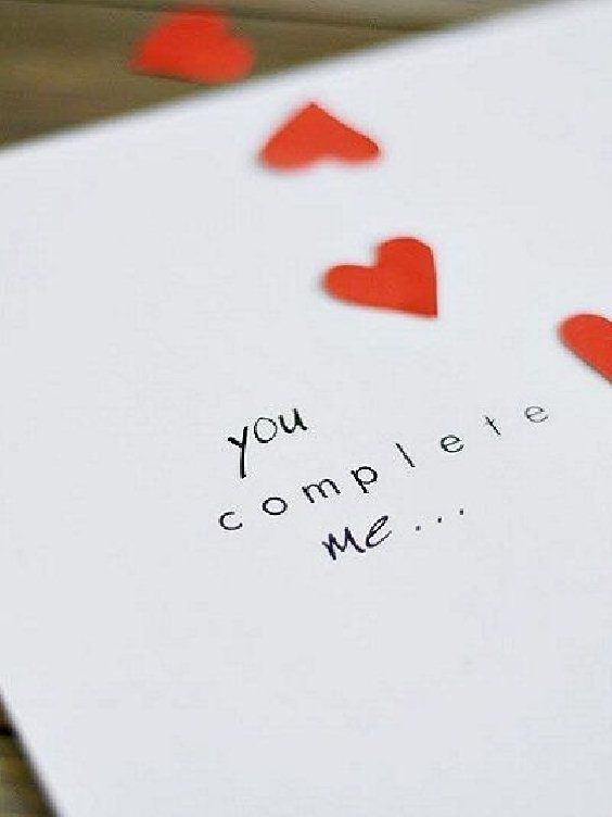 You Complete Me Pictures, Photos, and Images for Facebook, Tumblr
