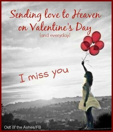 Sending Love To Heaven On Valentine's Day Pictures, Photos, and Images ...