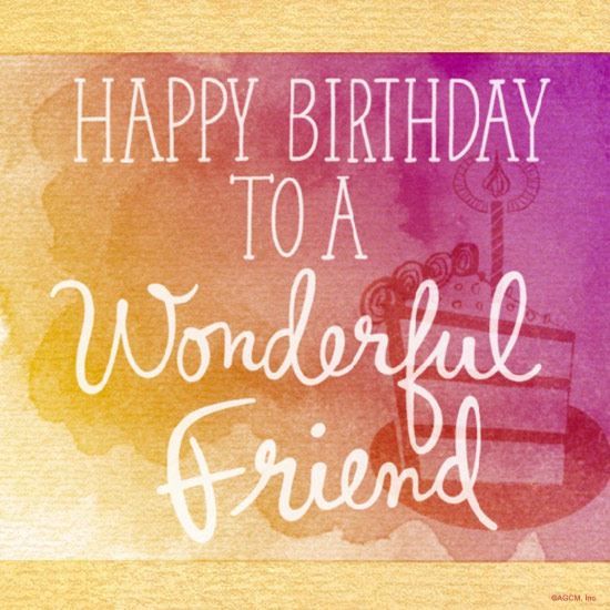 Wonderful Friend Birthday Image Pictures, Photos, and Images for