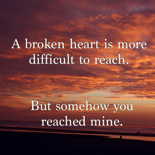 A Broken Heart... A Broken Heart...