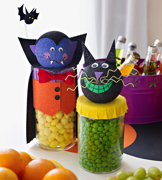 Friendly Dracula and cat candy dispensers Friendly Dracula and cat candy dispensers