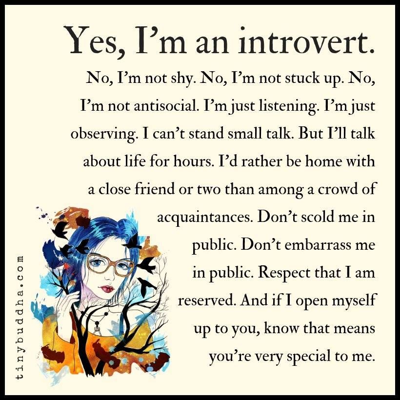 Yes, I'm An Introvert Pictures, Photos, and Images for Facebook, Tumblr ...