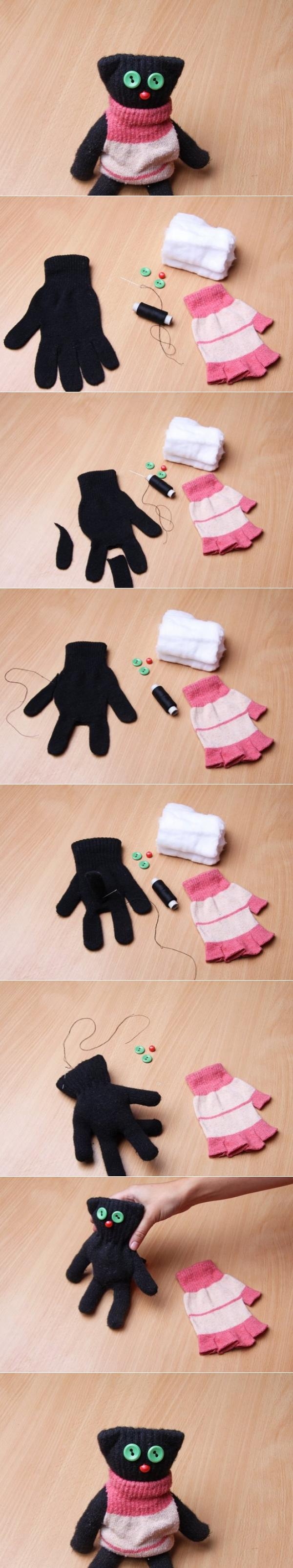 DIY Gloves Doll DIY Gloves Doll