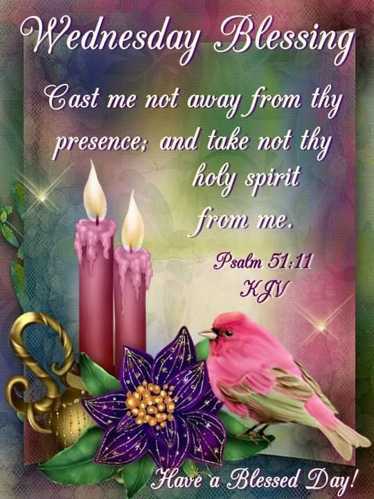 Cast Me Not Away From They Presence; And Take Not Thy Holy Spirit From