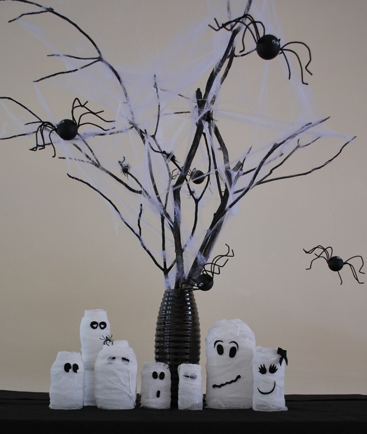 Halloween Ghost Jars