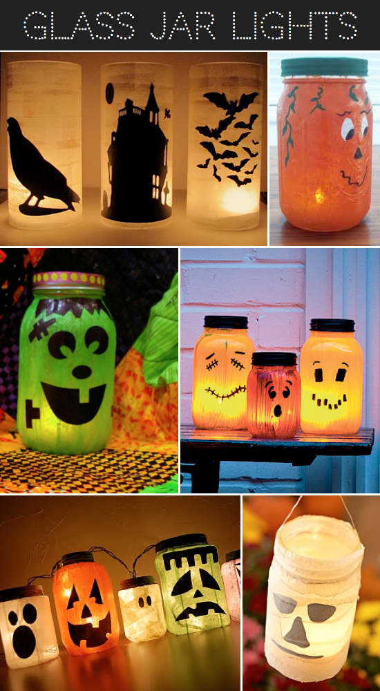 Glass jar lights Glass jar lights