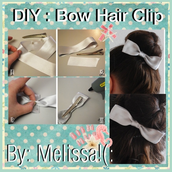 DIY Bow Hair Clip DIY Bow Hair Clip
