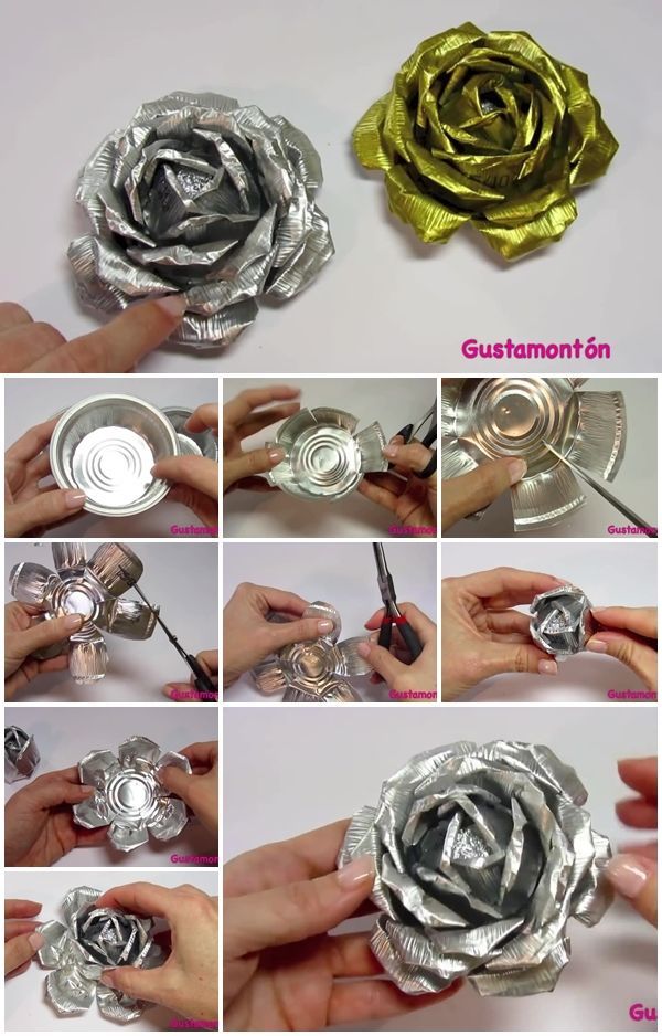 DIY Aluminum Roses Pictures, Photos, and Images for Facebook, Tumblr, Pinterest, and Twitter