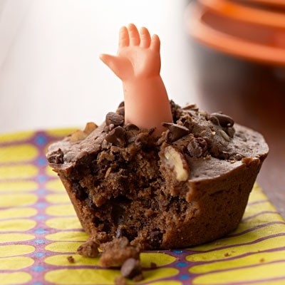 Doll hand cupcakes Doll hand cupcakes