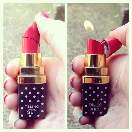 Lipstick lighter Lipstick lighter