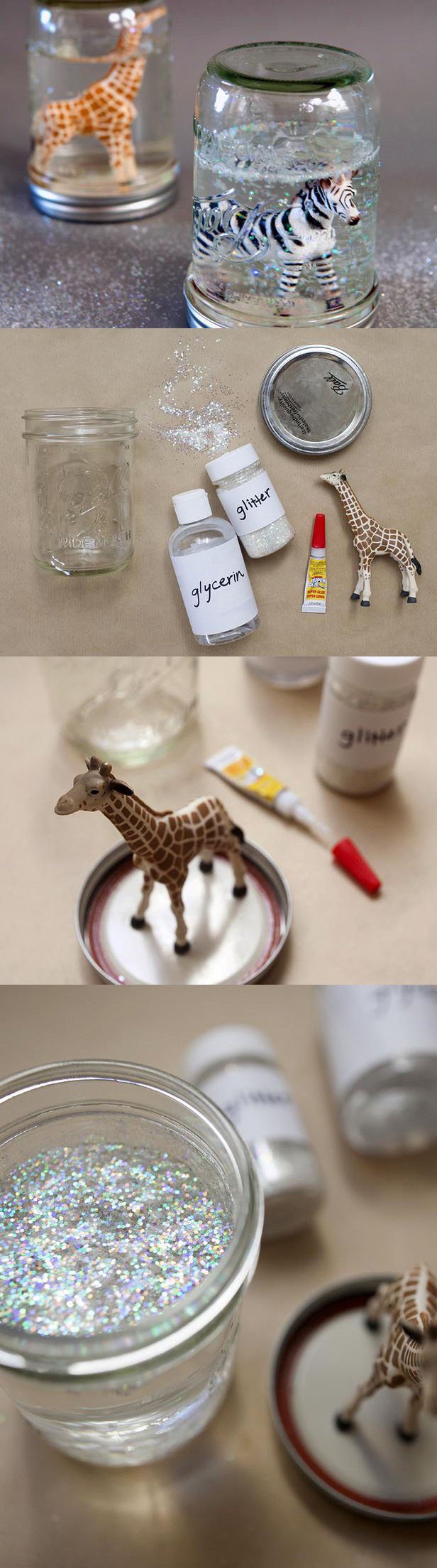 DIY Snow Globes