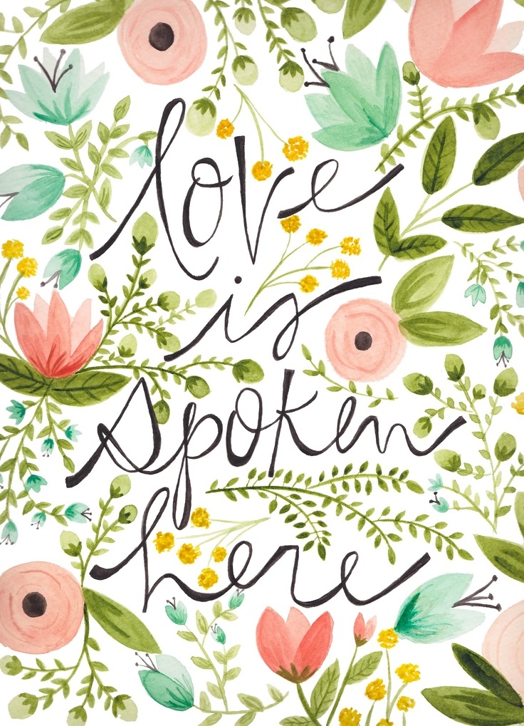 Love is spoken here Love is spoken here
