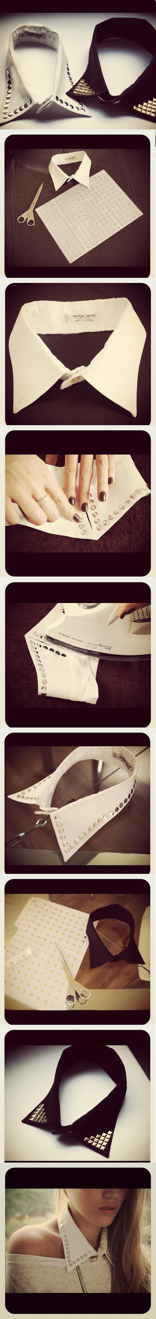 DIY Studded Collar DIY Studded Collar