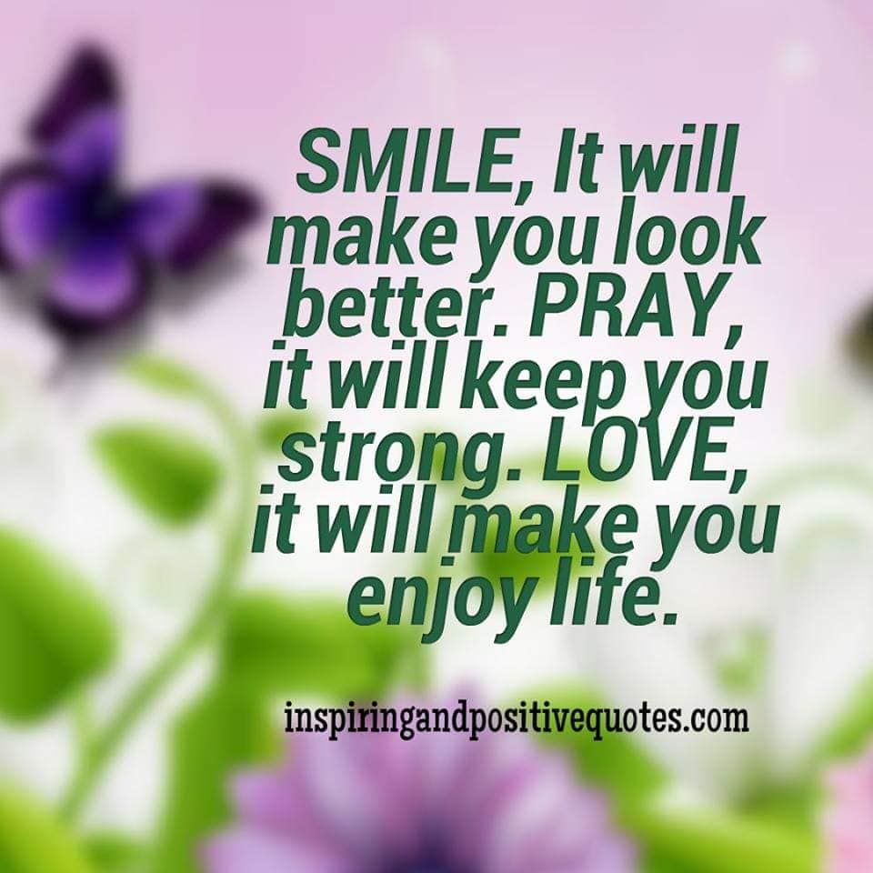 Smile It Will Make You Look Better Pictures, Photos, and Images for