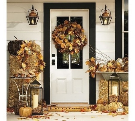 Fall Front Porch