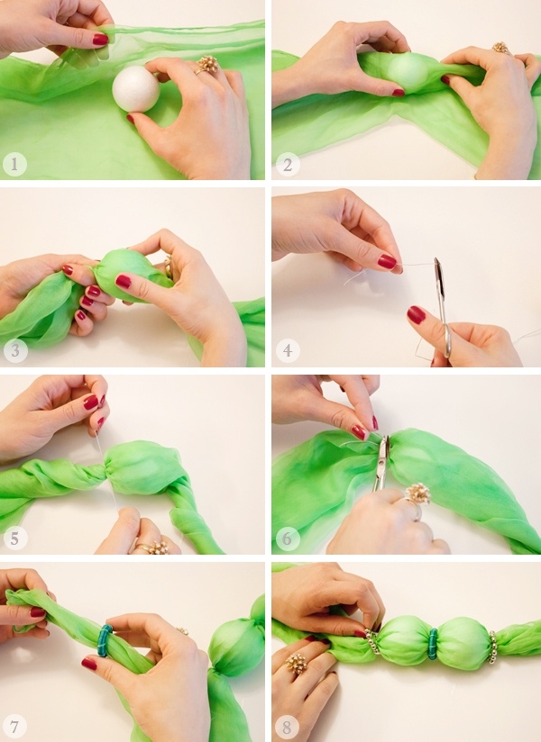 DIY Ball Necklace