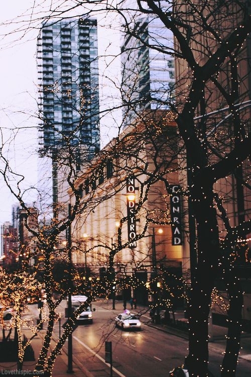 Lights in the city Lights in the city