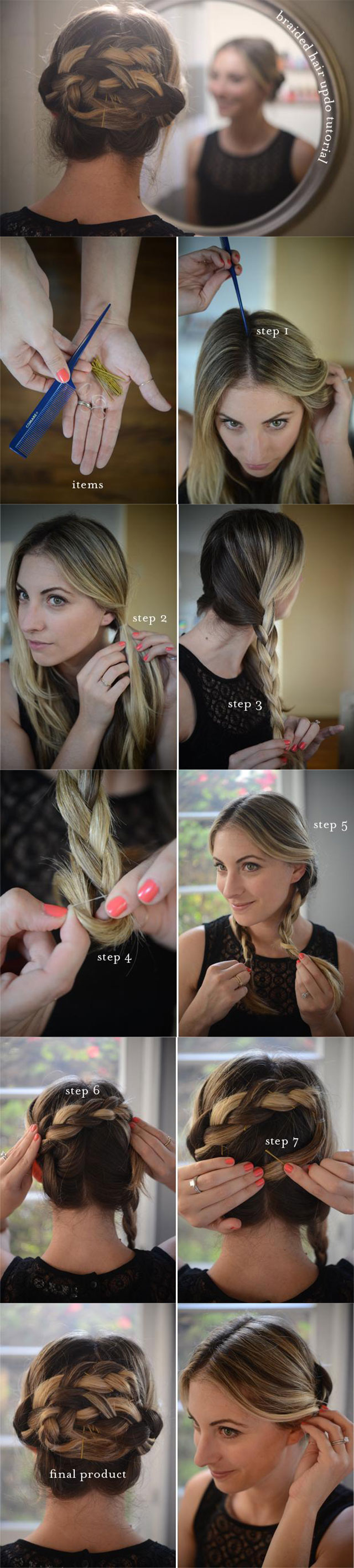 DIY Braided Updo DIY Braided Updo