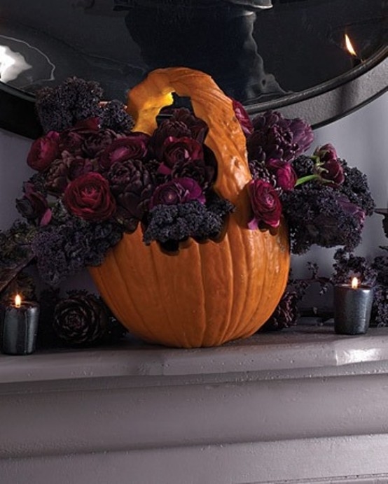 Pumpkin Vase Idea