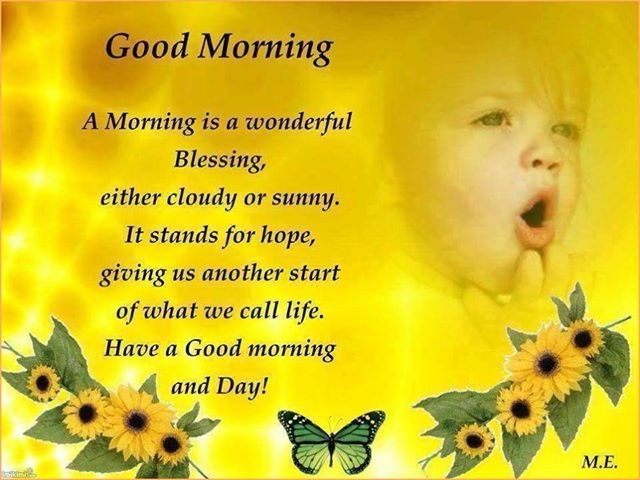 Good Morning Good Morning
