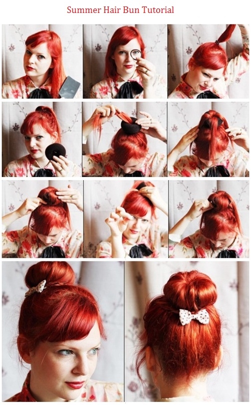 DIY Summer Bun DIY Summer Bun