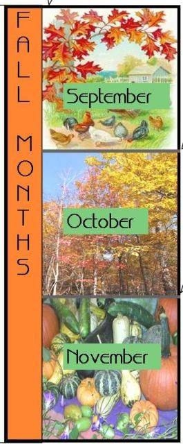 Fall Months Fall Months