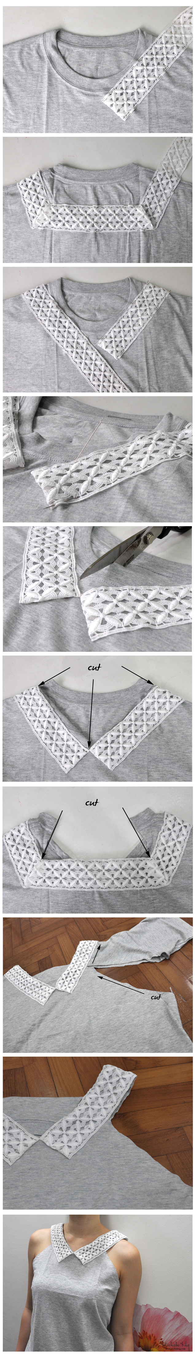 DIY Tee Shirt Upcycle DIY Tee Shirt Upcycle