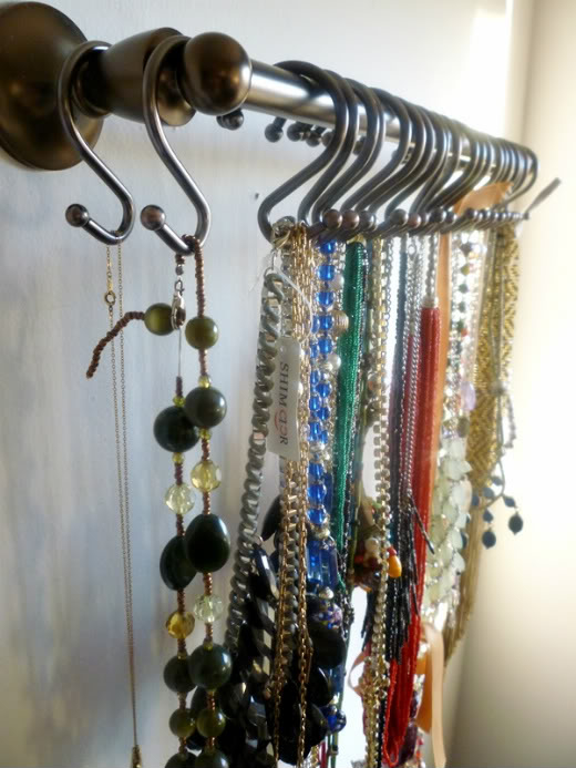 S Hook Necklace Organizing S Hook Necklace Organizing
