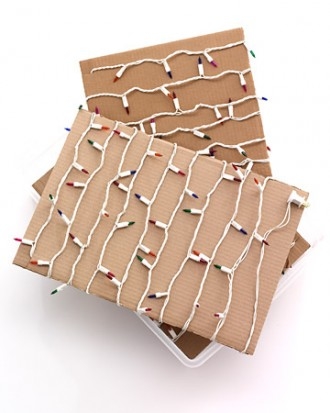 Storing christmas lights