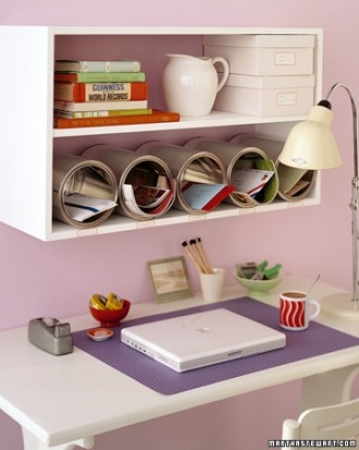Can cubby storage Can cubby storage