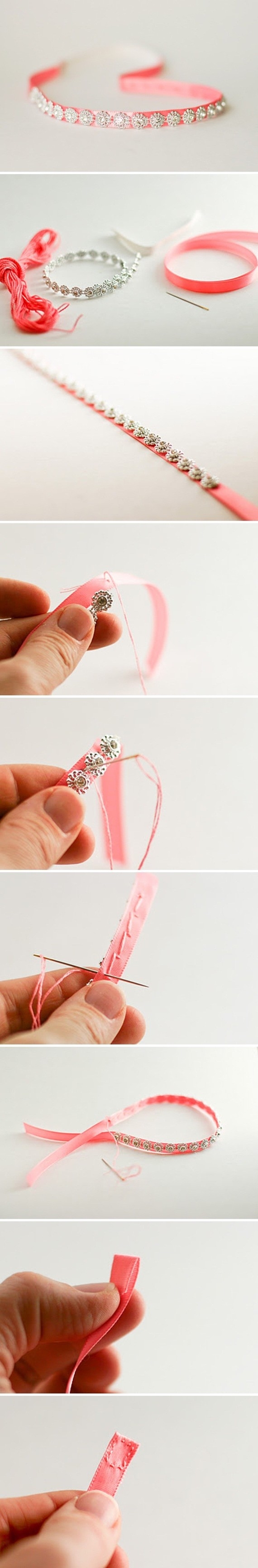 DIY Ribbon Bracelet DIY Ribbon Bracelet