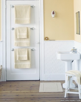 Towel bar trio Towel bar trio